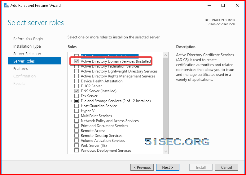 Install AD & CS (Certification Service) on Windows Server 2016 to Deploy Enterprise PKI