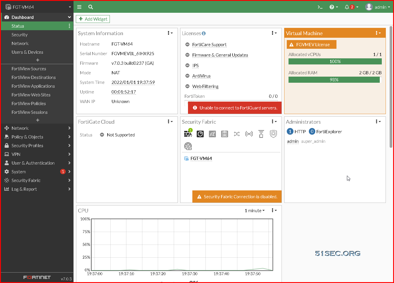 download fortigate vm for vmware workstation